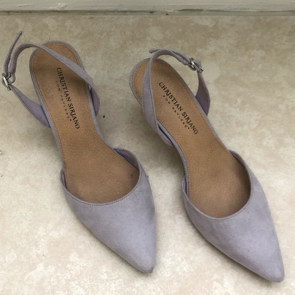 Lavender Kitten Heel | CHRISTIAN SIRIANO